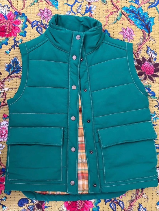 Toad&Co Jackets & Blazers - Toad&Co Green Quilted Puffer Vest - Women's